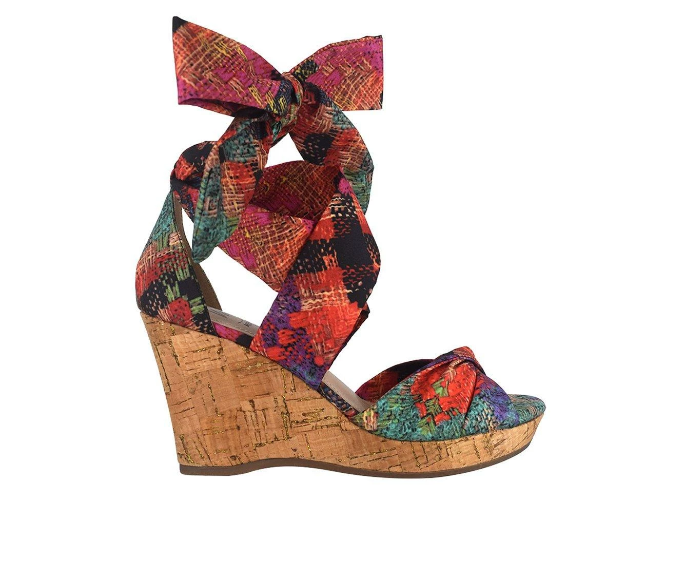 Budget π Women's Impo Omrya Wedge π©΄ Sandals Bright Multi βοΈ