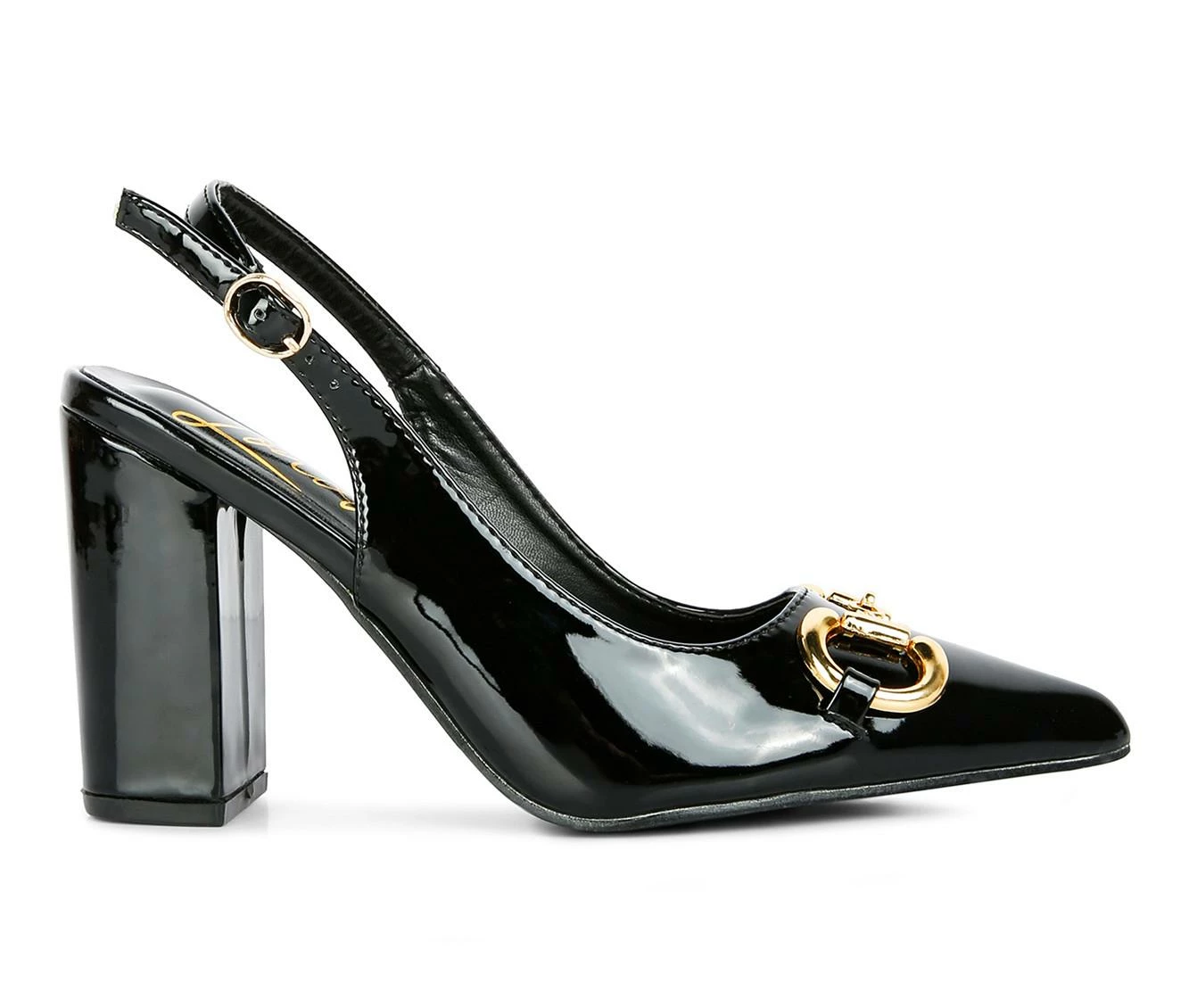 Outlet π Women's London Rag All Nighter Pumps Black π - Image 2