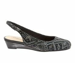 Buy ✔️ Women's Trotters Lenore Wedges Blk Multi 🛒