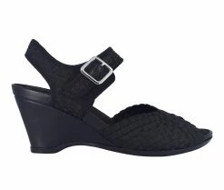 Flash Sale 🥰 Women's Impo Varla Wedge 🩴 Sandals Black 💯