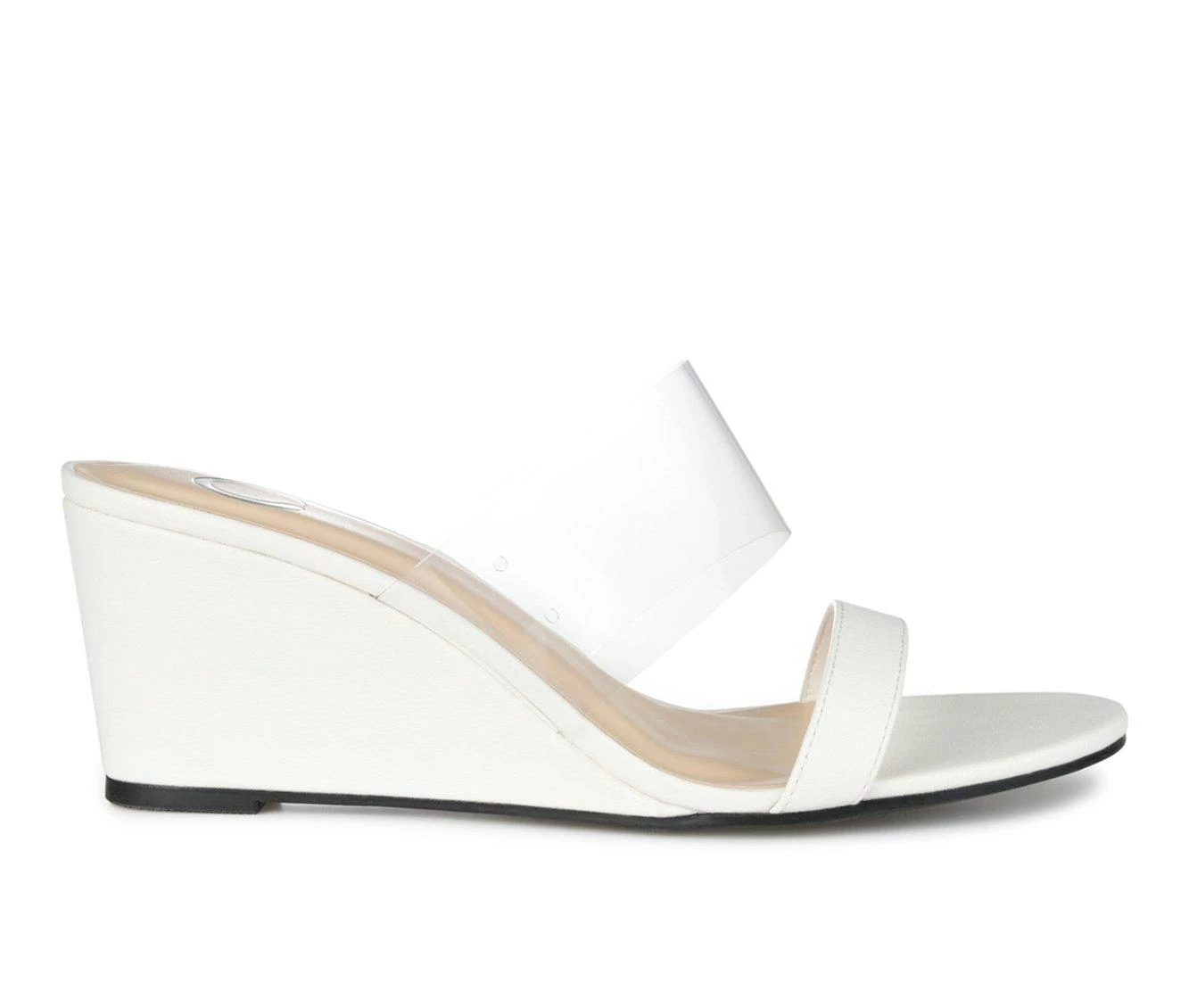 Best Pirce π₯ Women's Journee Collection Angelina π Dress Wedges White π₯