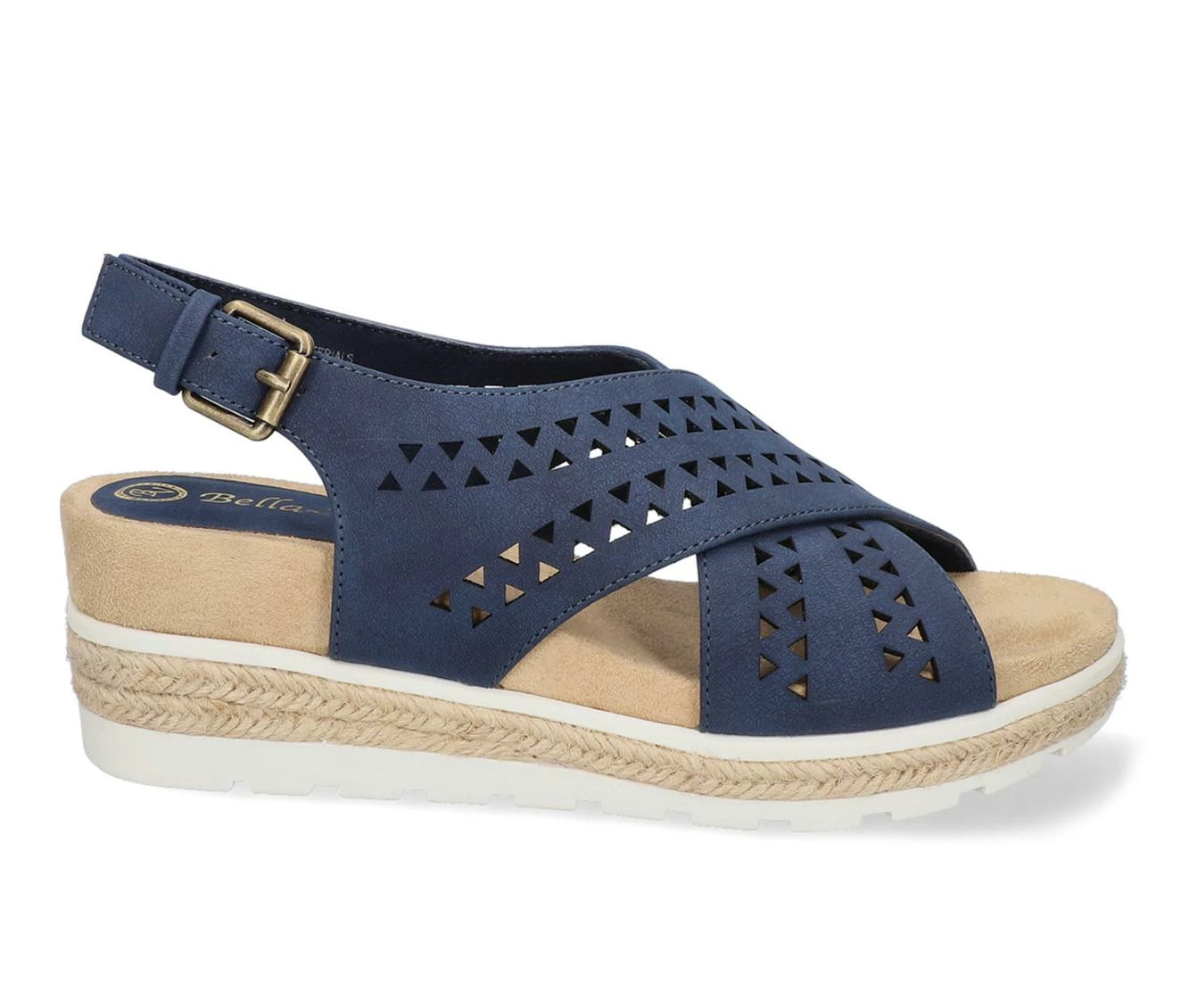 Best Pirce π Women's Bella Vita Cosette Wedge π©΄ Sandals Navy β - Image 2