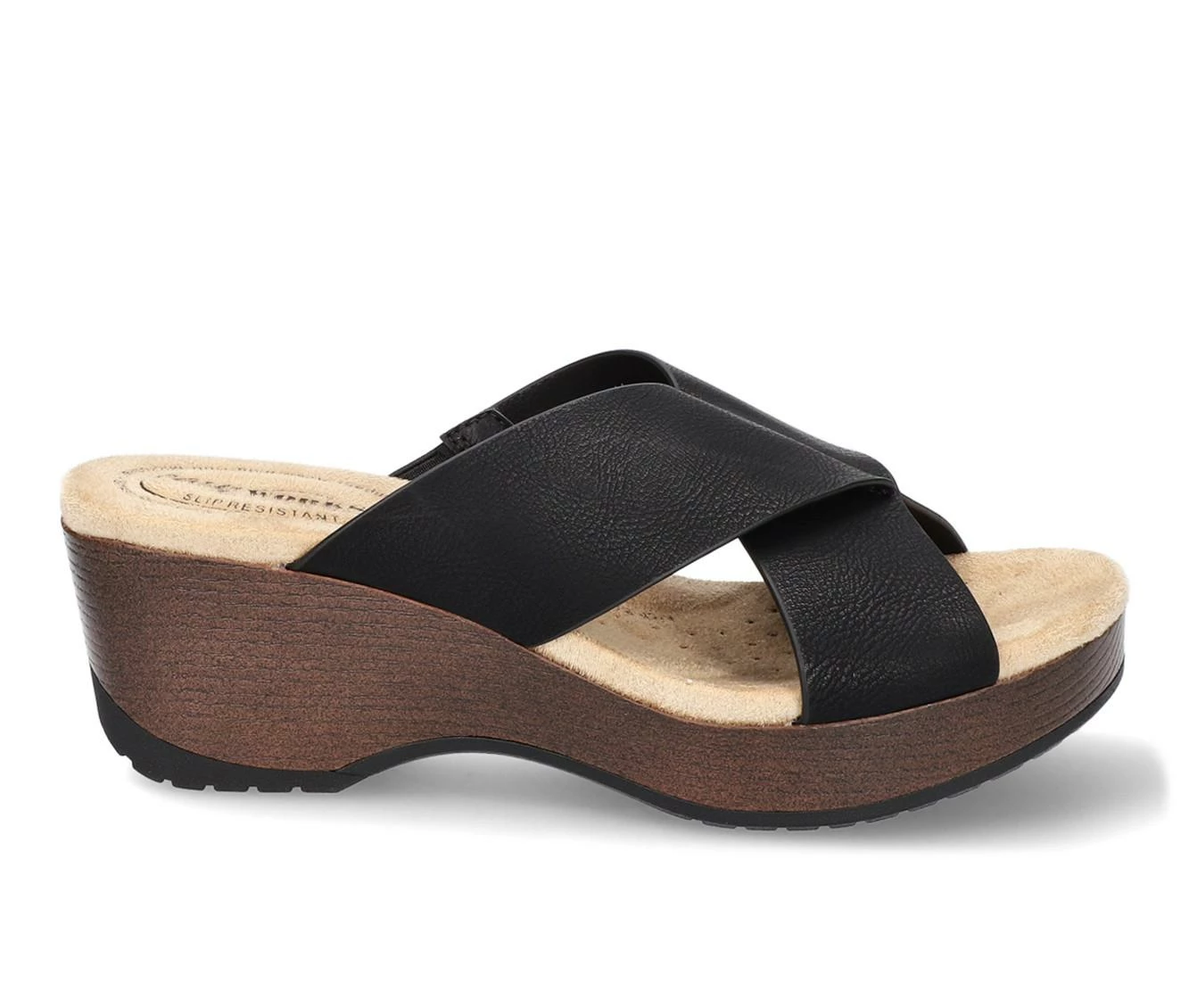 Top 10 π₯° Women's Easy Works By Easy Street Ragan Slip Resistant Wedge π©΄ Sandals Black π - Image 2