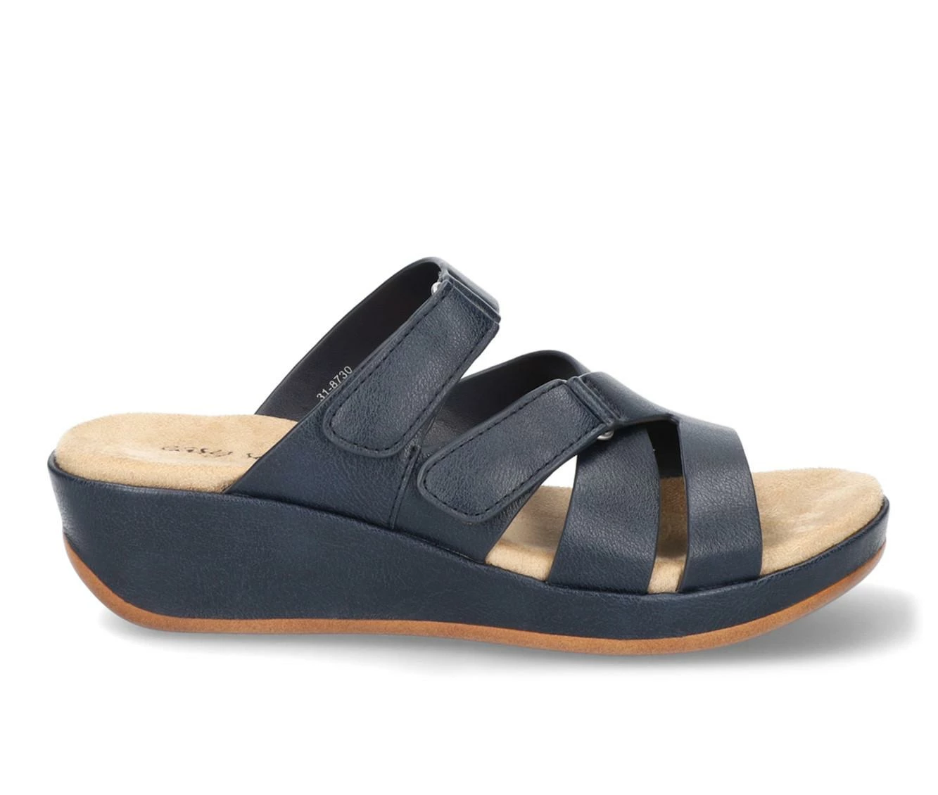 Best Pirce π€© Women's Easy Street Koda Wedge π©΄ Sandals Navy π