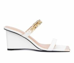 Top 10 🌟 Women's Torgeis Magnifica Wedge 🩴 Sandals White ✔️