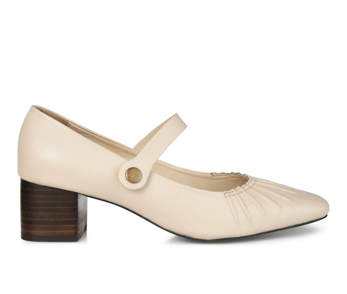 Hot Sale π₯ Women's Journee Signature Ellsy Mary Jane Pumps Beige π - Image 2