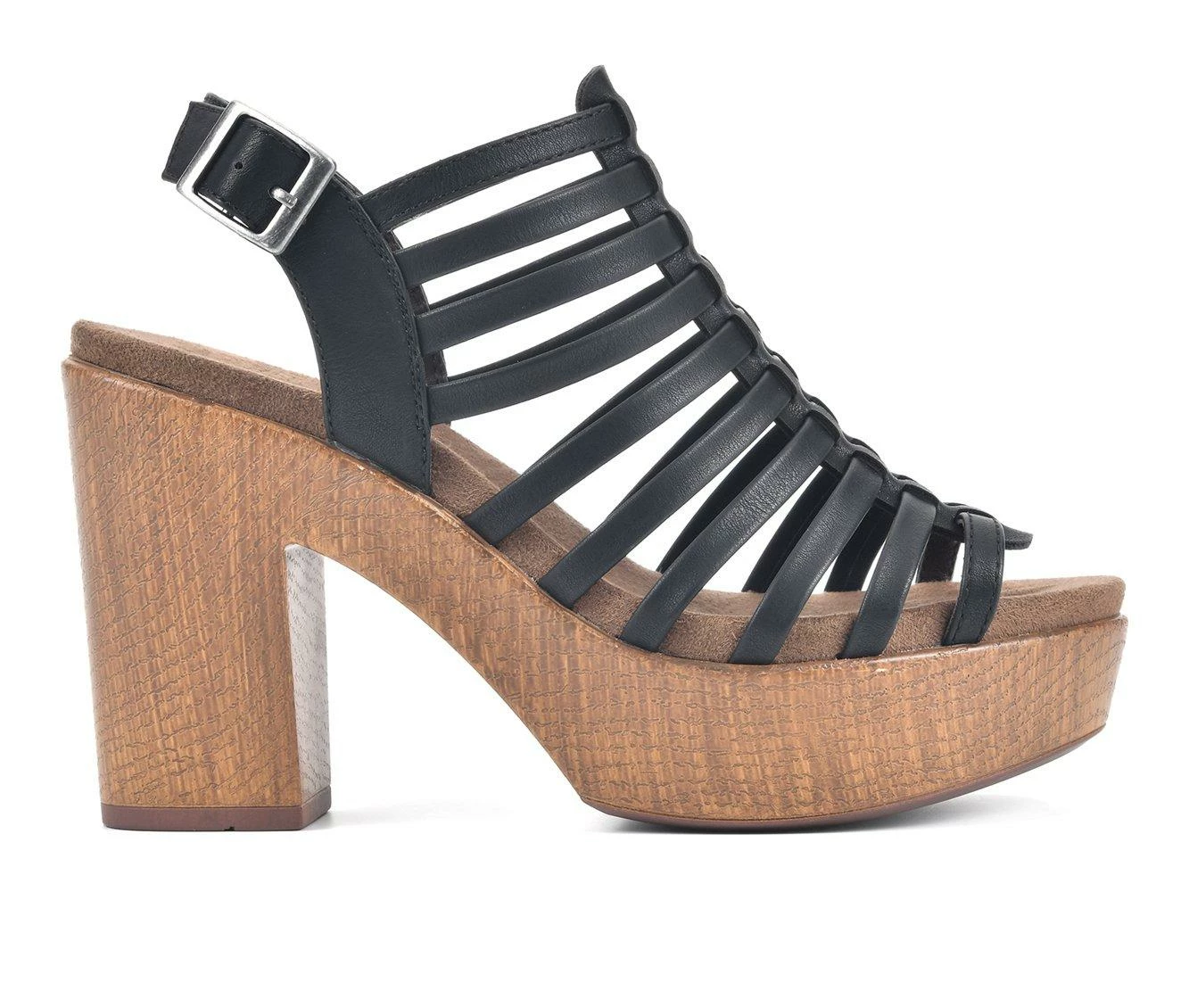 Best reviews of 🔔 Women's White Mountain Astonish Platform Heeled 🩴 Sandals Blk/Burn/Smooth 😉