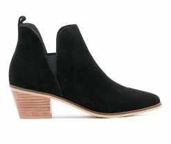 Top 10 👍 Women's Chelsea Crew Black Label William Heeled Booties Black 🛒