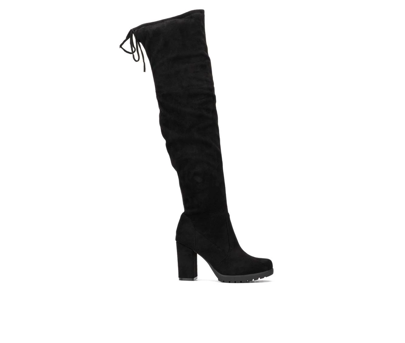 Best Sale π Women's New York And Company Adora Over The Knee π₯Ύ Boots Black π
