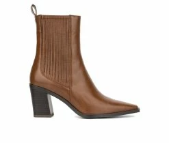 Best deal 🛒 Women's Torgeis Emilia Booties Cognac 👏