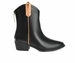 New ✨ Women's Journee Collection Novva Western 🥾 Boots Black 🧨
