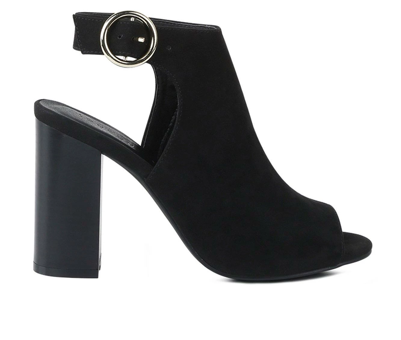 Hot Sale π― Women's London Rag Block Heel π Dress π©΄ Sandals Black π