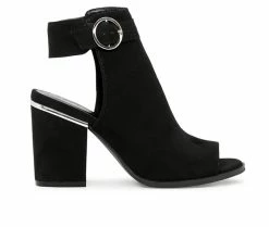 Best Sale 😀 Women's London Rag Suzy 👗 Dress 🩴 Sandals Black ❤️