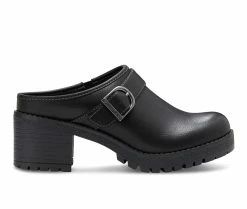 Best Sale 😉 Women's Eastland Nola Heeled Clogs Black ✨