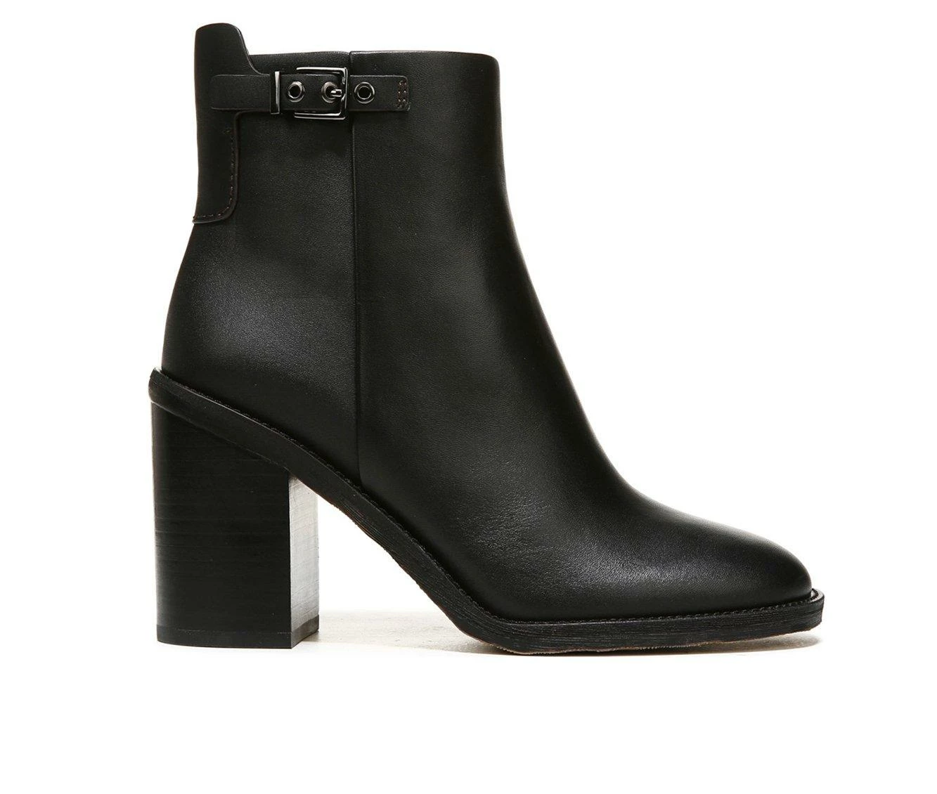 Flash Sale β€οΈ Women's Franco Sarto Rivet Heeled Booties Black π₯° - Image 2