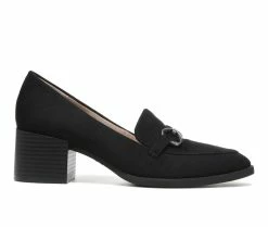 Cheap 👏 Women's LifeStride Devyn 2 Pumps Black Fabric ⭐