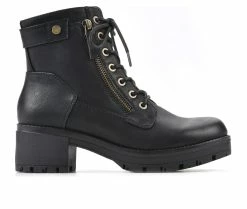 Brand new 😍 Women's White Mountain Reggie Lace Up Booties Black ⭐