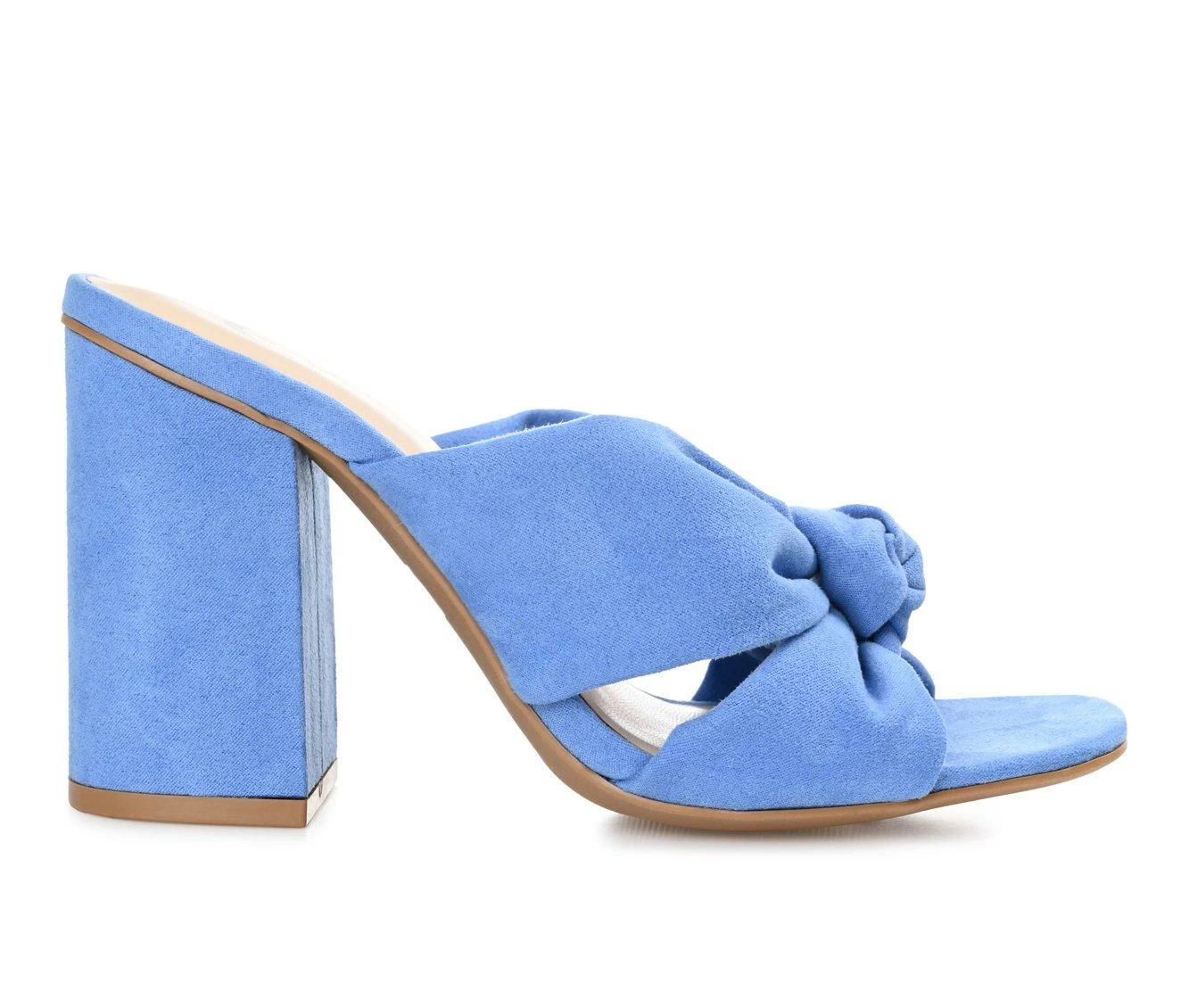 New β€οΈ Women's Journee Collection Tabithea Block Heel π Dress π©΄ Sandals Blue π
