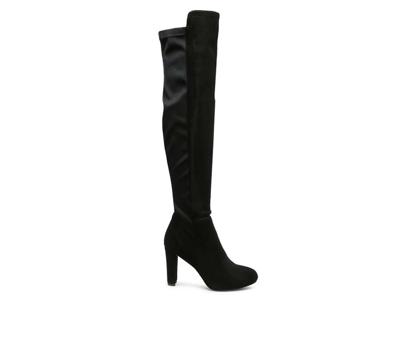 Best Pirce π Women's London Rag Fauna Block Heel Knee High π₯Ύ Boots Black βοΈ