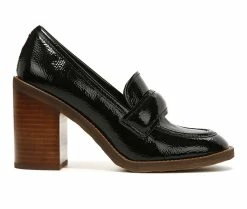 Best reviews of 🎉 Women's Franco Sarto Raven Block Heel Loafers Black 🛒