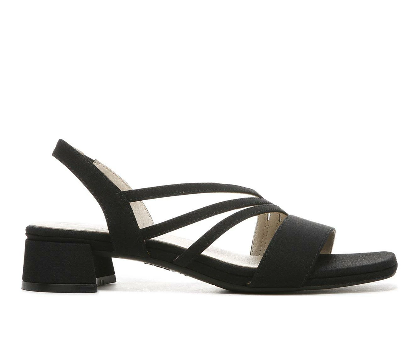 Outlet โจ Women's LifeStride Joy 2 ๐ Dress ๐ฉด Sandals Black Fabric ๐ - Image 2