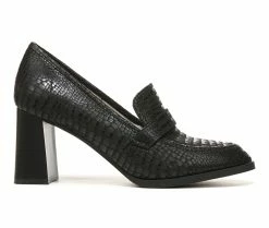 Wholesale 💯 Women's LifeStride Farrah Penny Loafers Blk Croco Fab 🔥