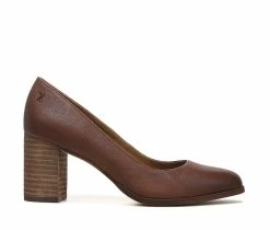 Best Sale ✨ Women's Zodiac Gloria Pumps Cognac Brwn Lea 🛒