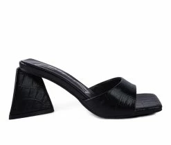 Best Sale 😀 Women's London Rag Trinity 👗 Dress 🩴 Sandals Black ⌛