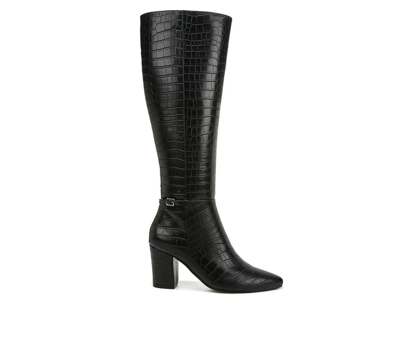 Brand new ✔️ Women's LifeStride Stratford Knee High 🥾 Boots Black Croco 🤩 - Image 2