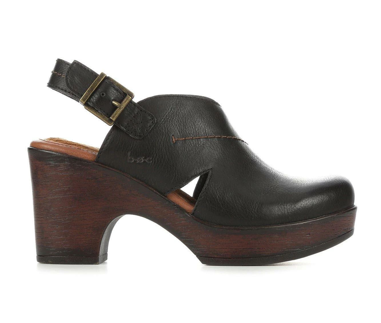 Wholesale ๐ Women's BOC Cecila Heeled Clogs Black ๐งจ