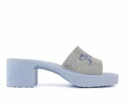 Best Sale 👍 Women's Juicy Harmona 👗 Dress 🩴 Sandals Blue 🛒