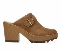 Best Pirce ❤️ Women's Dr. Scholls Wake Up Platform Block Heel Clog Honey 🎉