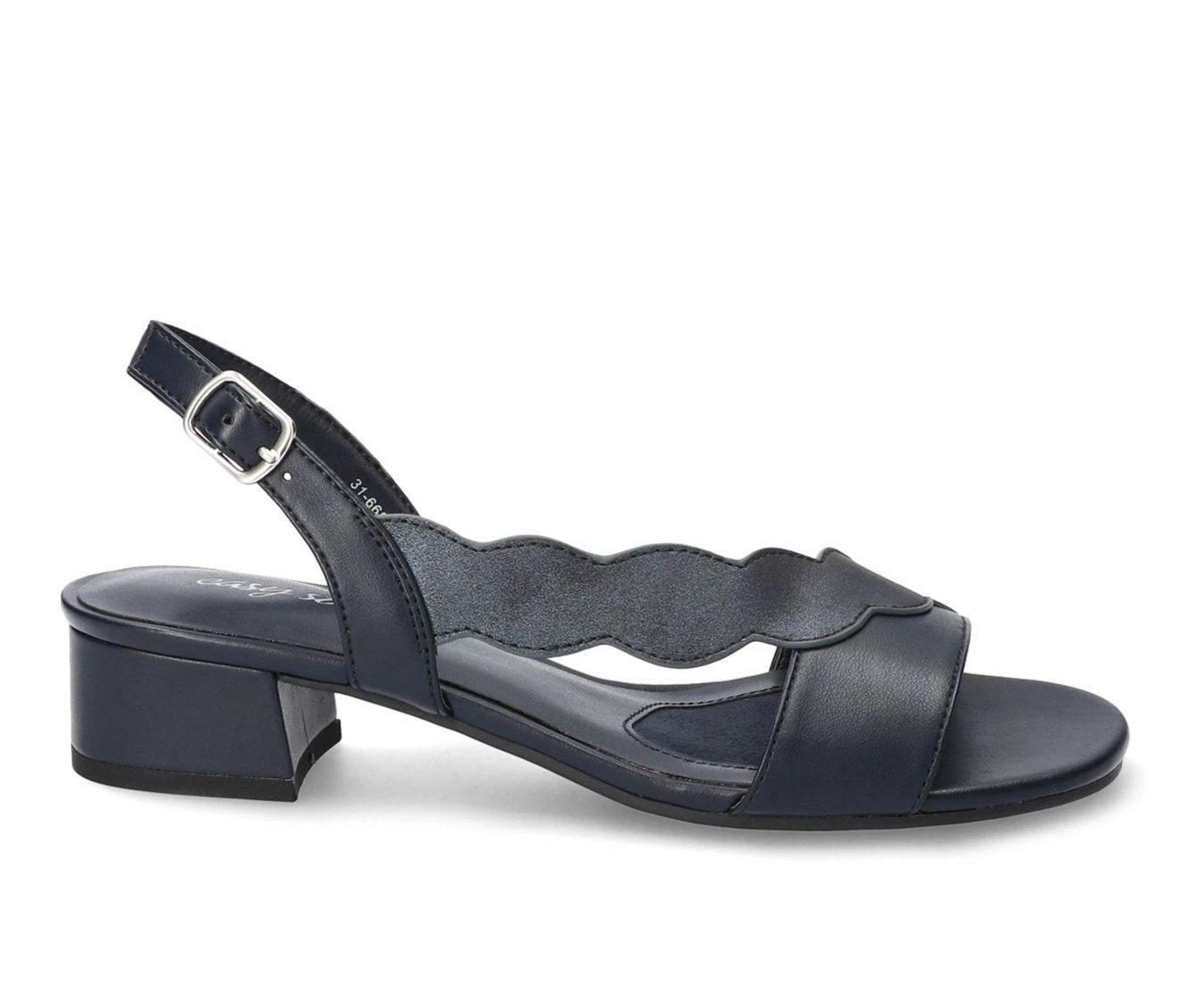 Best deal π Women's Easy Street Chantell Block Heel π Dress π©΄ Sandals Navy π - Image 2