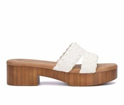 Best reviews of ⭐ Women's Olivia Miller Hanalei 👗 Dress 🩴 Sandals White 🧨