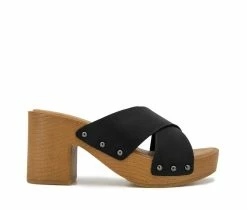 Best Pirce 🎁 Women's Esprit Mia Heeled 👗 Dress 🩴 Sandals Black 💯