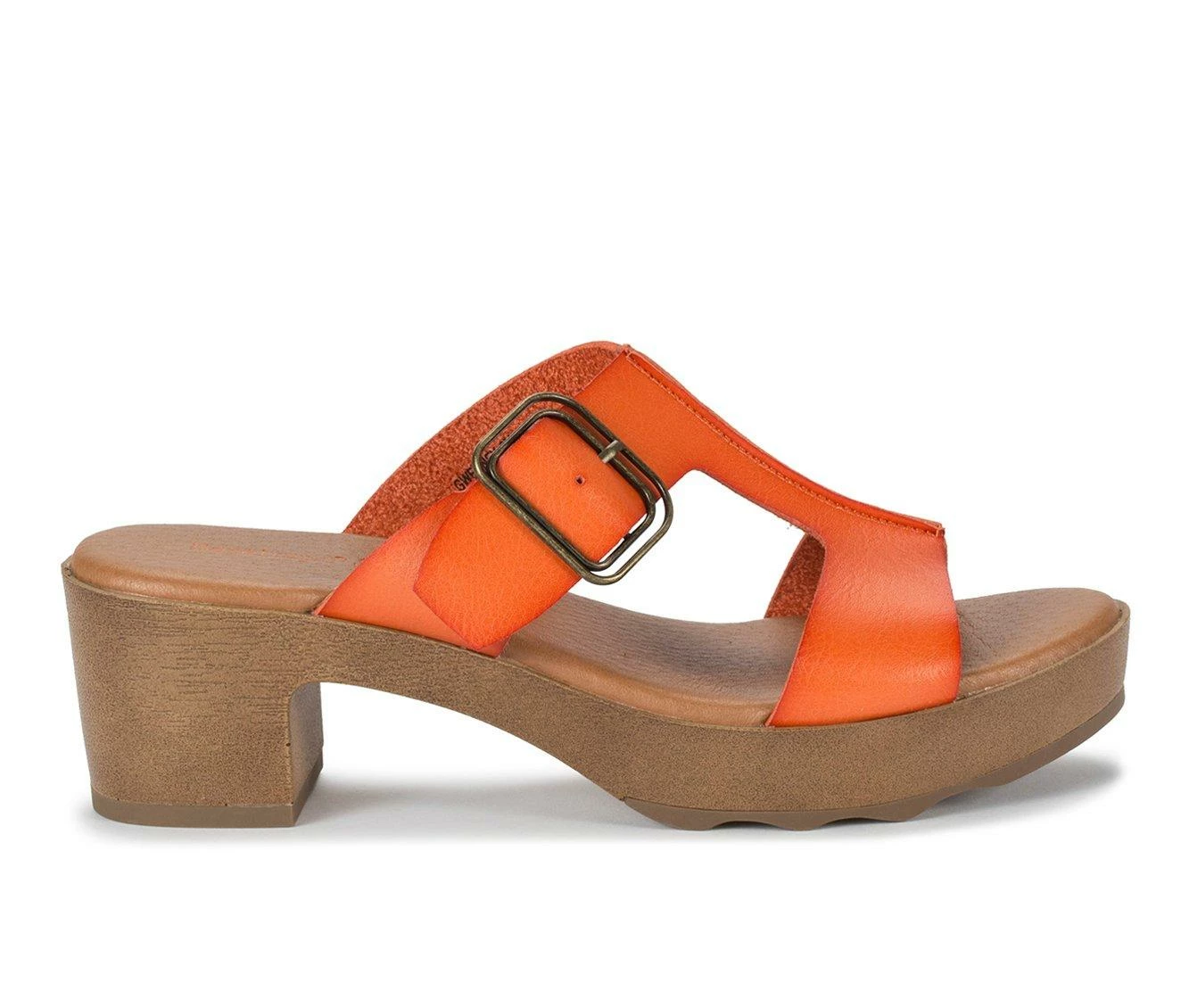 Best Sale π€© Women's Baretraps Gwenney Block Heel π Dress π©΄ Sandals Orange π - Image 2
