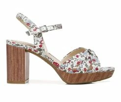 Best Sale 🎉 Women's LifeStride Lucky 👗 Dress 🩴 Sandals Red Multi ❤️