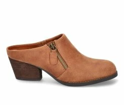 New 😀 Women's Bella Vita Carlene Mule Booties Caramel 🧨
