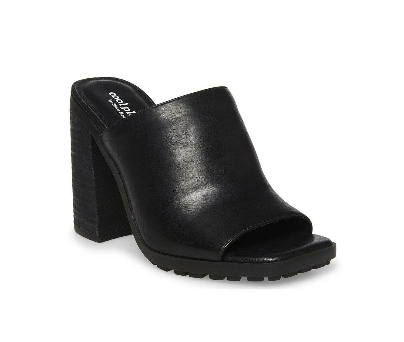 Cheapest ๐ Women's Cool Planet By Steve Madd Newberry Sustainable Heeled Mules Black ๐ - Image 3
