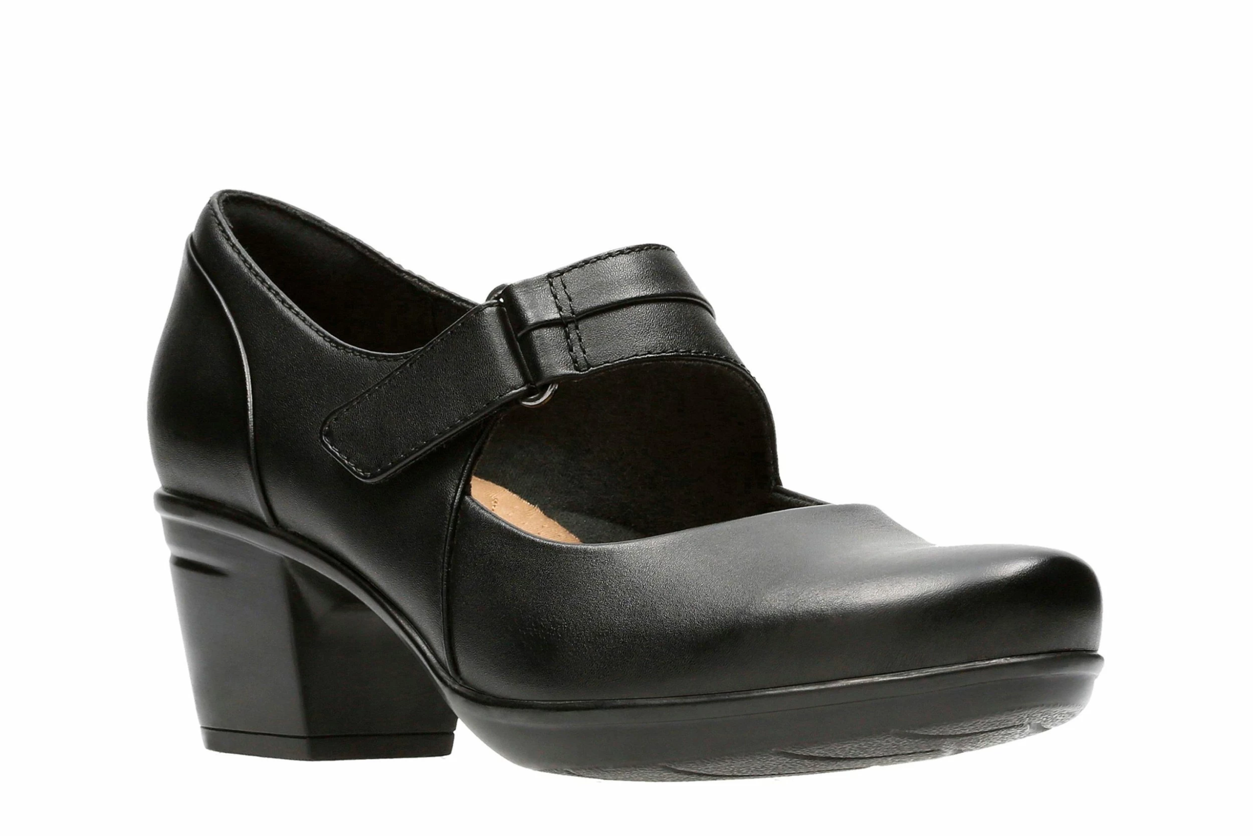 Wholesale ๐งจ Women's Clarks Emslie Lulin Mary Jane ๐ Heels Black โ๏ธ - Image 3