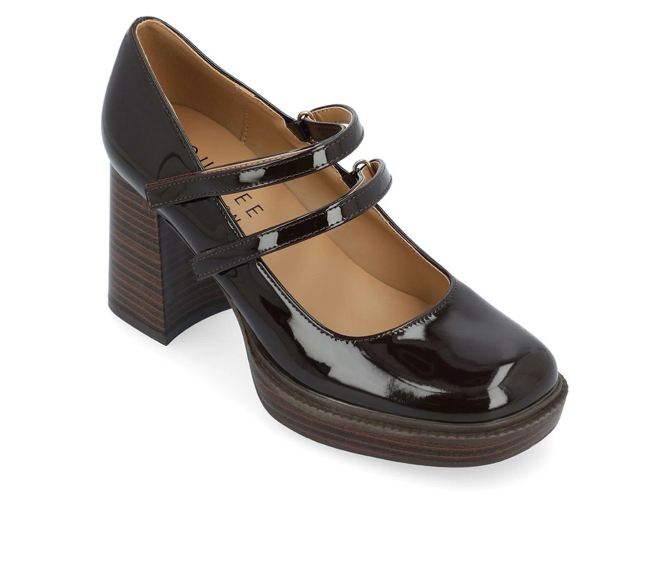 Hot Sale π Women's Journee Collection Shasta Pumps Brown π - Image 3