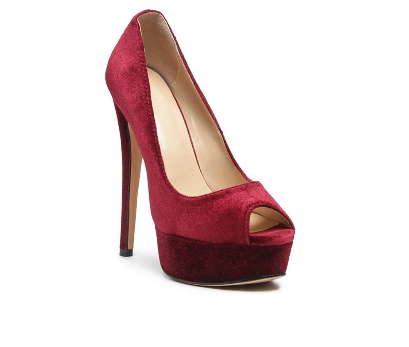 Flash Sale β€οΈ Women's Rag & Co Brielle Pumps Burgundy π - Image 3