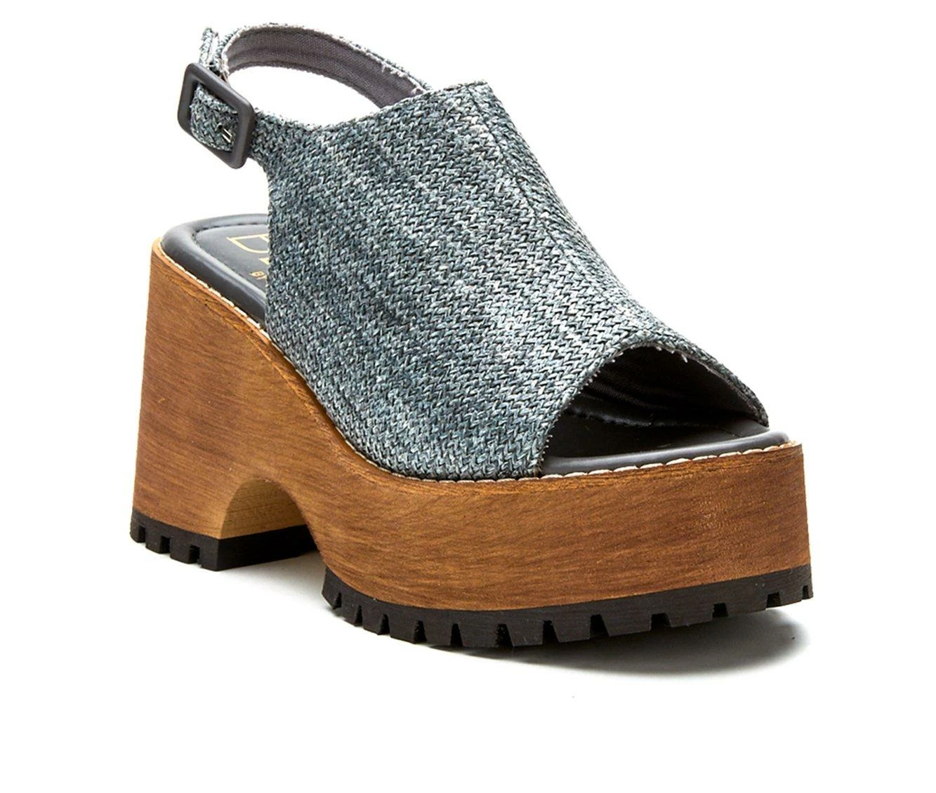 Brand new βοΈ Women's Beach By Matisse Woody Platform Wedge π©΄ Sandals Grey π - Image 3