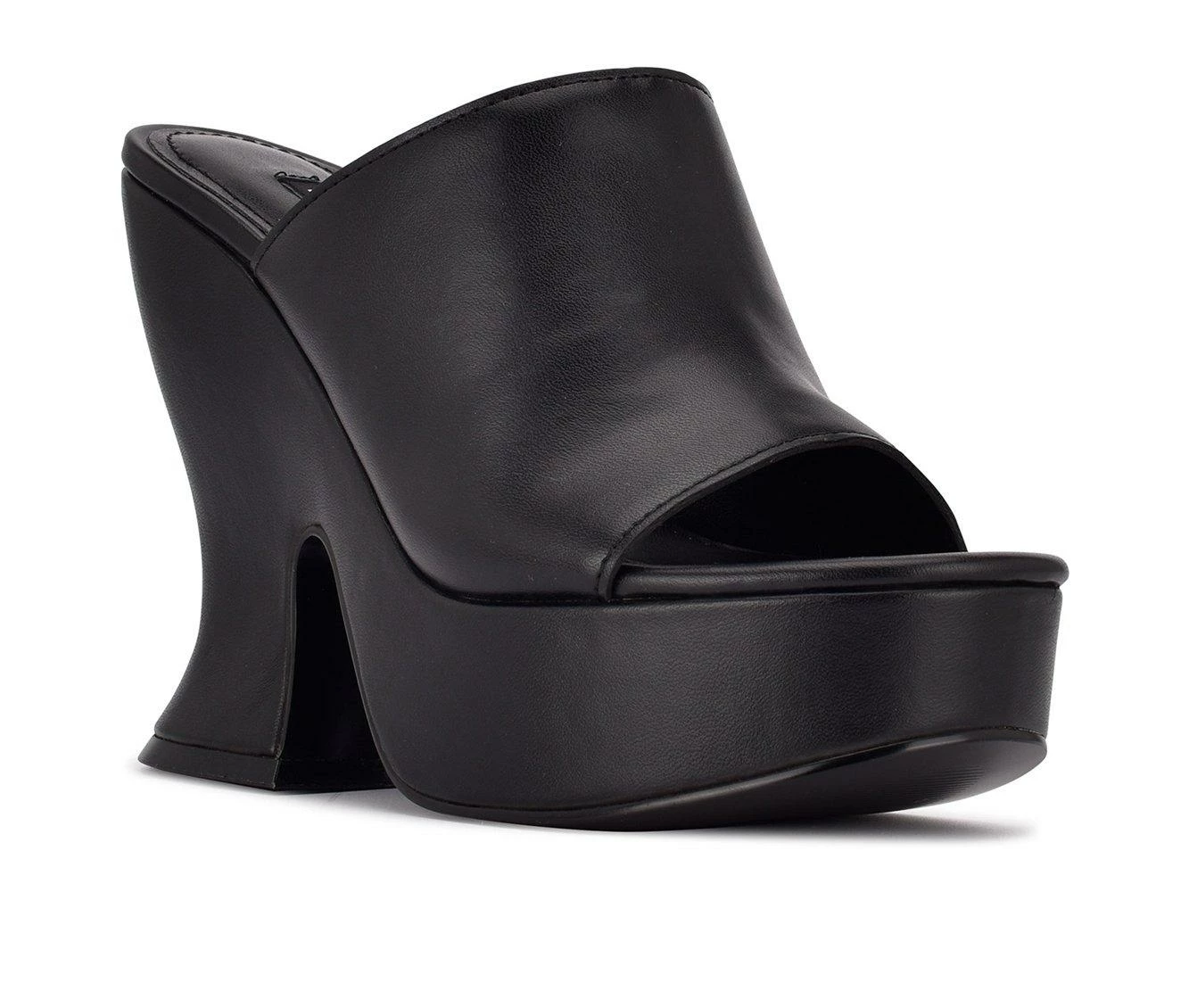 Coupon π₯° Women's Nine West Flower Platform π Dress π©΄ Sandals Black π - Image 3