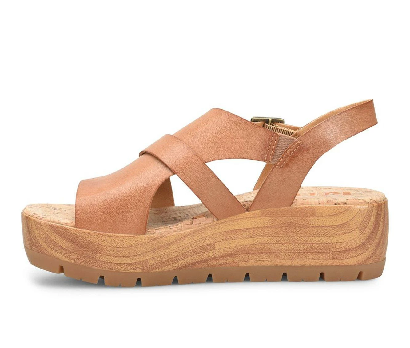Promo π Women's Korks Fallon Platform Wedge π©΄ Sandals Tan π - Image 3