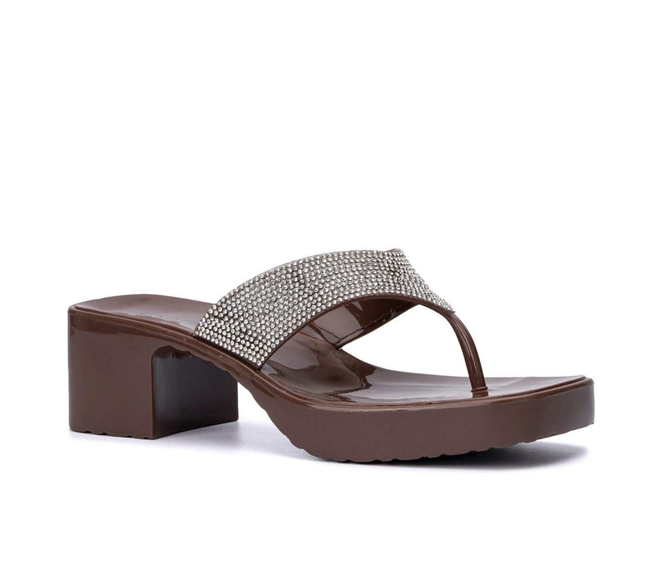 Promo π₯° Women's Olivia Miller Suzzie π Dress π©΄ Sandals Brown π - Image 3