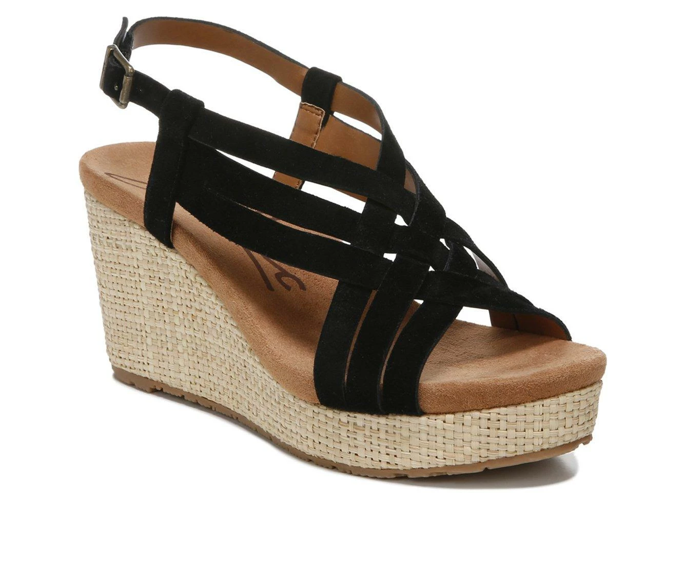 Wholesale ๐ฅ Women's Zodiac Petra Wedge ๐ฉด Sandals Black ๐คฉ - Image 3