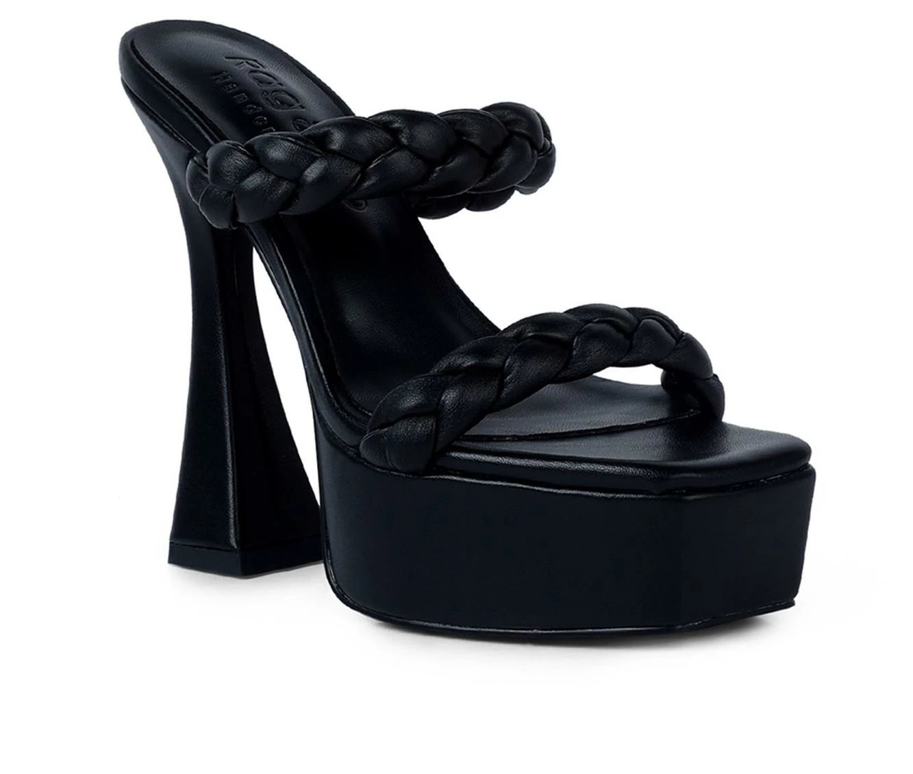 Discount βοΈ Women's Rag & Co Pin π Dress π©΄ Sandals Black β¨ - Image 3