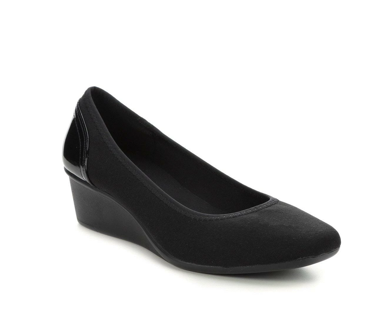Best Sale π Women's Anne Klein Malani Wedges Black π - Image 3