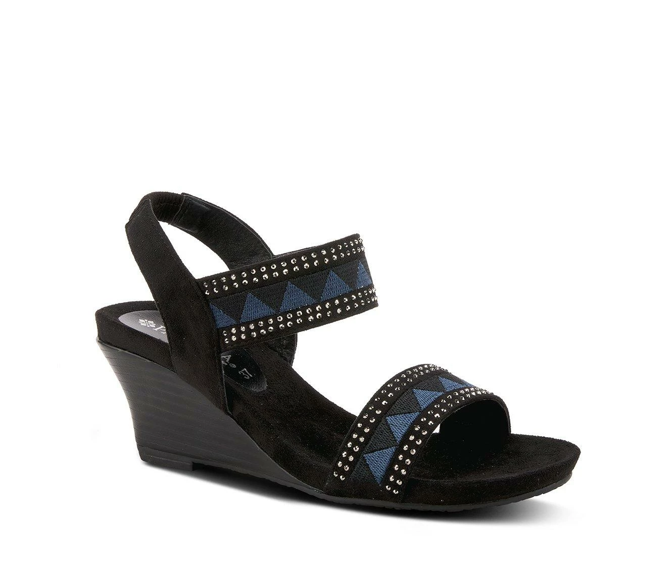 Budget β¨ Women's Patrizia Tribute Wedge π©΄ Sandals Black Multi π― - Image 3